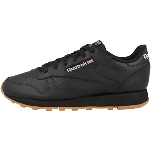 Reebok Classic Leather 001, Zapatillas de Deporte Mujer, Cblack Pugry5 Rbkg03, 40 EU