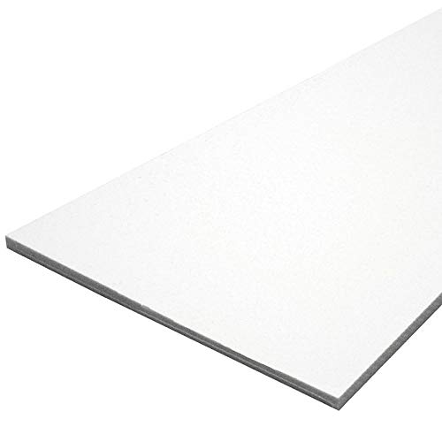 ''Taco" Marine Lumber - 12" X 12" X 1/4" - White Starboard