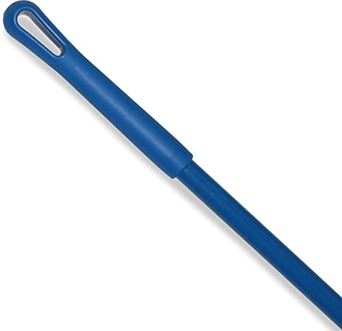 Image of SPARTA 48 inch Fiberglass Replacement Handle with 3 /4 inch Acme Thread Tip, Polyester Veil Reinforced, Hanging Cap, Commercial Cleaning, Blue