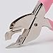 Staple Tack Office Handheld Non-Slip Ofiice Clip Claw Handle for Puller Removers Remover Lifter Stapler with Nail Home Spring-Loaded Tools Pull Tool Removal Pink Universal
