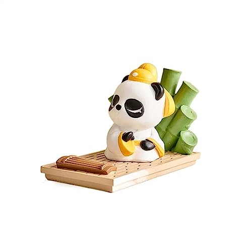 Panda support de téléphone portable pour une décoration de bureau zen et ordonnée