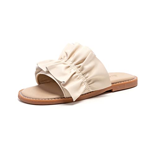 Image of THEE BRON Girls Cute Slip-On Slippers Stylish Sandals for Toddlers & Kids