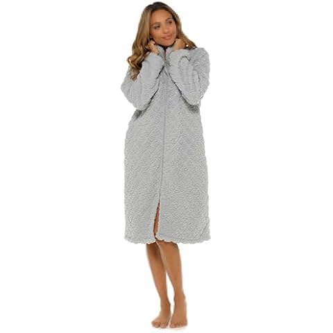 A2Z Ladies Foxbury Diamond Quilted Robe Cover