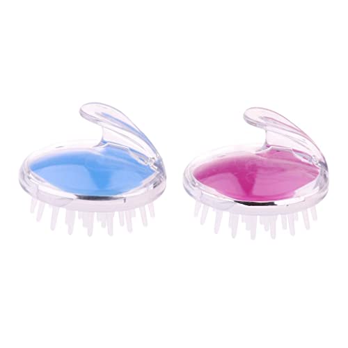 2X Multifunctional Silicone Scalp Massage Brush Baby Kids Hair Shampoo Brush|Massager Machine for Pain Relief|Head Massager|Neck and Shoulder Relaxer|