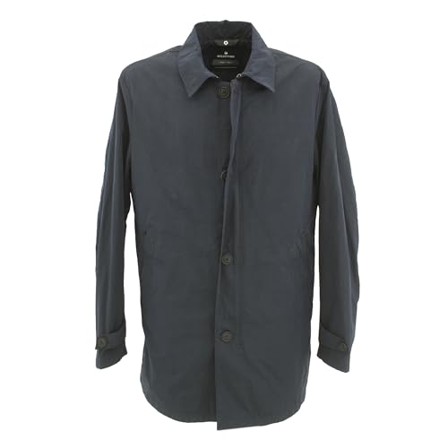 Milestone, MS Shiro, Herren Mantel Parka Trenchcoat Mantel Multifunktion Marineblau XXL