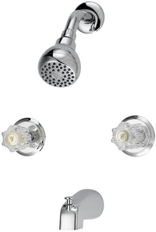 Boston Harbor GU-TQOB016CP Chrome 2 Handle Faucet Tub/Shower