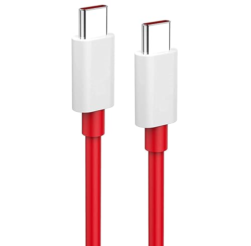 Image of [ORIGINAL] 100W USB C to Type-C Unbreakable Sync & Charging Cable, 1M Fast Charging Cable for iPhone 17 series, iPad,Moto, Samsung Galaxy & other Type-C Devices(Red)