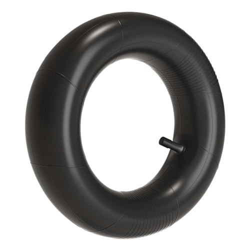 Wiltec Chambre à air 11x4.00-4 pour pneu de tracteur à pelouse – 280 x 280 x 90 mm – avec Valve droite – capacité de charge max. 130 kg – pour Roue...