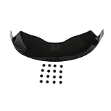 Motorrad Doppel Licht Gleitende Scheinwerfer Panel für Harley Touring Road Glide CVO 117 121 2024-2025 (Schwarz)