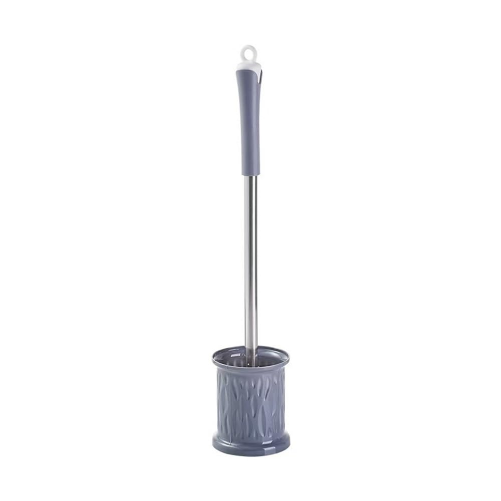 Toilet Brush Silicone Toilet Brush Household Bathroom Multi-purpose Kit(Grey)