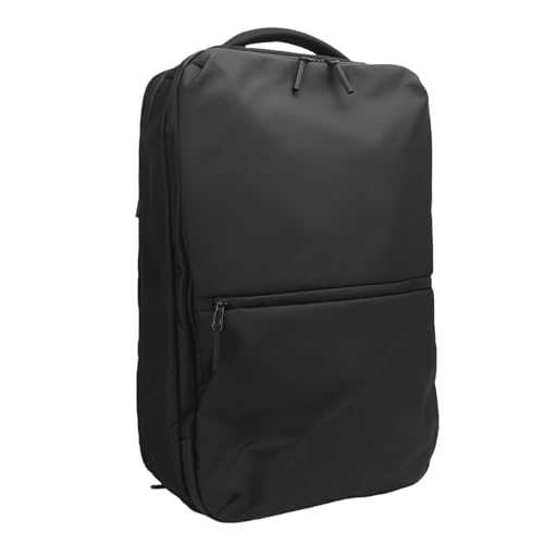 Goshyda Mochila Al Vacío con Bomba, Mochila de Compresión de Vacío Expandible para Viajes, con Puerto de Carga USB y Bloqueo, Paquete de Laptop de 19 Pulgadas Impermeable para TIRP de