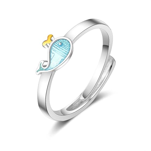 Bague ajustable baleine en cuivre plaqué or sans erreur taille