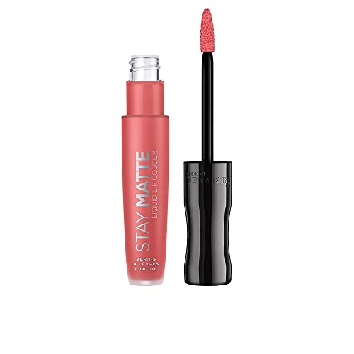Rimmel London Stay Matte Liquid Lipstick, Coral Sass, 5 ml