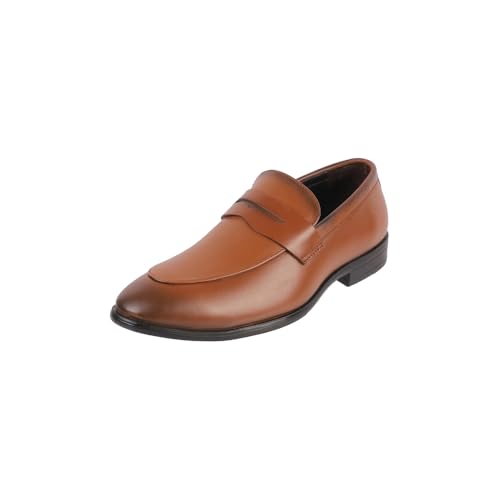 Image of Metro Men Leather Formal Slip-On Shoes