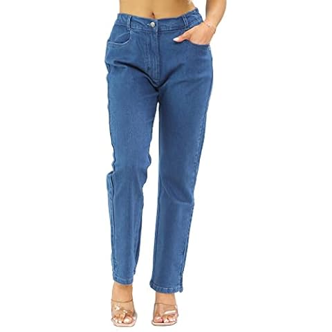 MYT Women's Side Elastic Waist Jeans Cover