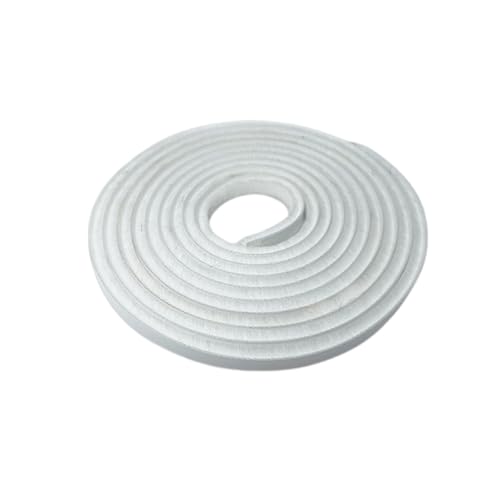 Cepillo burletes excluidor de corrientes de aire El cepillo autoadhesivo for burletes de puertas y ventanas pela tamaños múltiples multicolores(Wit,Width 0.7CM*Height 1.2CM*Length 2000CM)