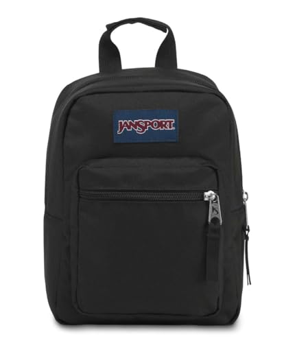 JanSport Big Break Insulated Lunch Bag - Small Soft-Sided Cooler Ideal for Class, Work, or Meal Prep, Black