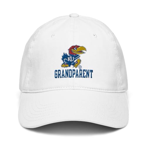 Gorra ajustable Kansas Jayhawks logo oficial miniatura 2