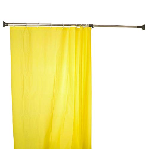 BAOYOUNI Expandable Shower Curtain Tension Rod Metal Window Closet Wardrobe