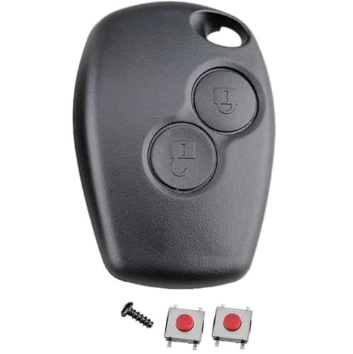Car Key Fob Case Replacement Fits for Renault Clio Kangoo Megane Laguna Modus Dacia Twingo,2 Buttons Auto Remote Key Cover(No Blade) - Image 4