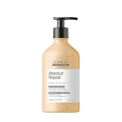 L Oréal Professionnel Paris - L’Oréal Professionnel  Acondicionador Tratamiento Reconstructor para Pelo Seco y Dañado  Absolut Repair  500ml