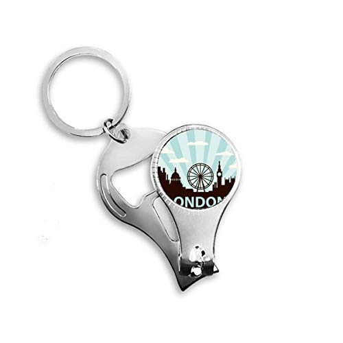 Porte-clés décapsuleur London Eye UK pour ne plus chercher d'ouvre-bouteille