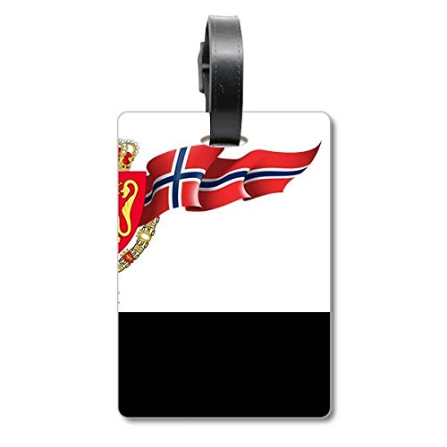 Étiquette de valise Norvège anti-perte pour repérer facilement son sac