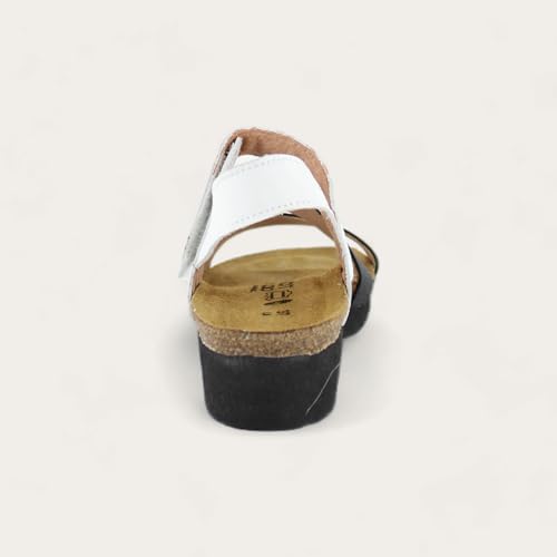 Image of NAOT Kayla Women's Sandals - Supportive 3-Strap Design with Backstrap, Cork & Latex Footbed - Arch Support - Travel-Friendly Comfortable Walking Sandals for All-Day Wear