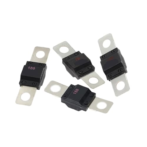 Fusible à petite fourche 30A à visser fusible à boulonner pour circuit 12V 24V auto 2 pièces