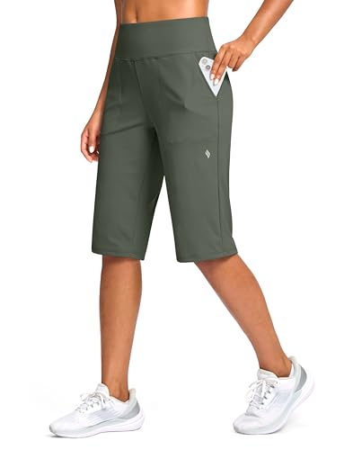 Image of SANTINY 14 inch /12 inch Long Shorts for Women