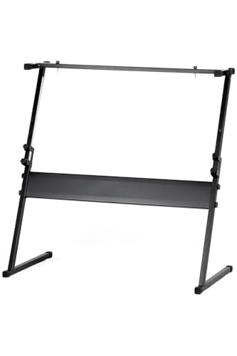 Amazon.co.jp: キーボードスタンド Z型 高さ調節可 無段階 54cm～83cm