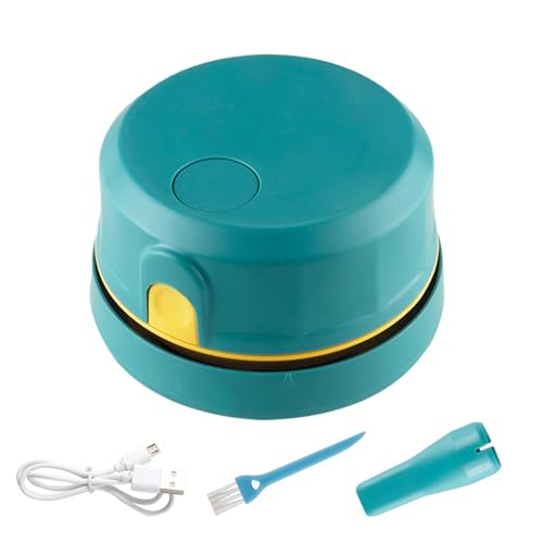 Protoence Mini Aspiradora De Escritorio | Aspiradora y Soplador Inalámbrico con 2 Modos,Inalámbrico Limpiador De Mesa,para Limpieza Detallada De Hogar Oficina Escritorio Teclado Electrónicos Alfombra