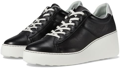 Fly London Women's Wedges Shoes, Black Silver, 6 | Image 3