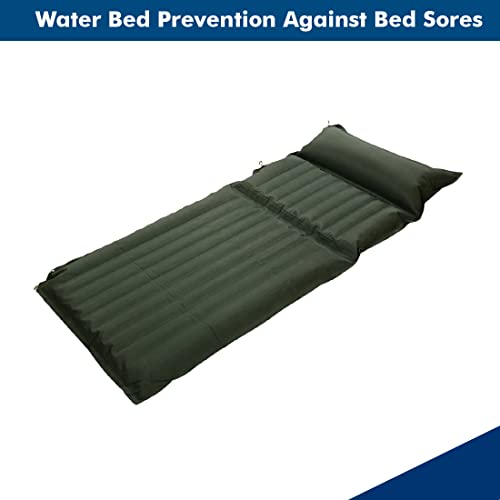 Image of Dr. Care Premium Water Bed Mattress | Soft & Comfortable Water Filled Sleeping Bed | Durable Leak-Proof Material | Orthopedic Support for Home Use