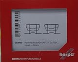 Material: Kunsstoff Herpa 053990 Zubehör Rammschutz HS Schoch für DAF XF SC / SSC, 4 Stück