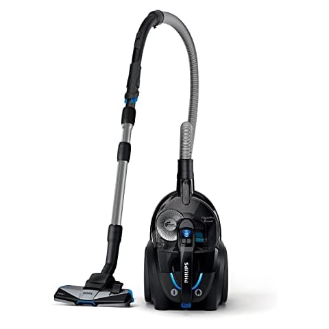 Philips Series 7000 Beutelloser Staubsauger - 900-W-Staubsauger mit Allergy H13-Filter und TriActive+-Düse Cover