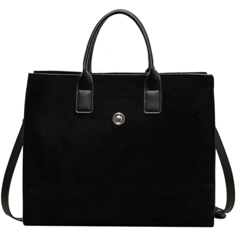 Suede Tote Handbag Winter Fall Shoulder Bag Purse for Women Men Adjustable Strap Trendy Crossbody Bag 2024 Cover
