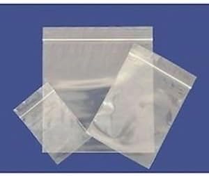 100 Plastic Resealable Grip Seal Bags 2" x 2" 50mm X 50mm