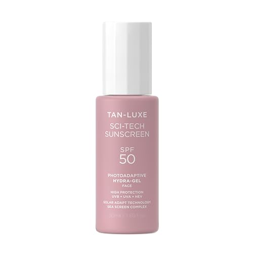Gel solaire SPF 50 Tan-Luxe non gras avec soutien du collagène 50ml