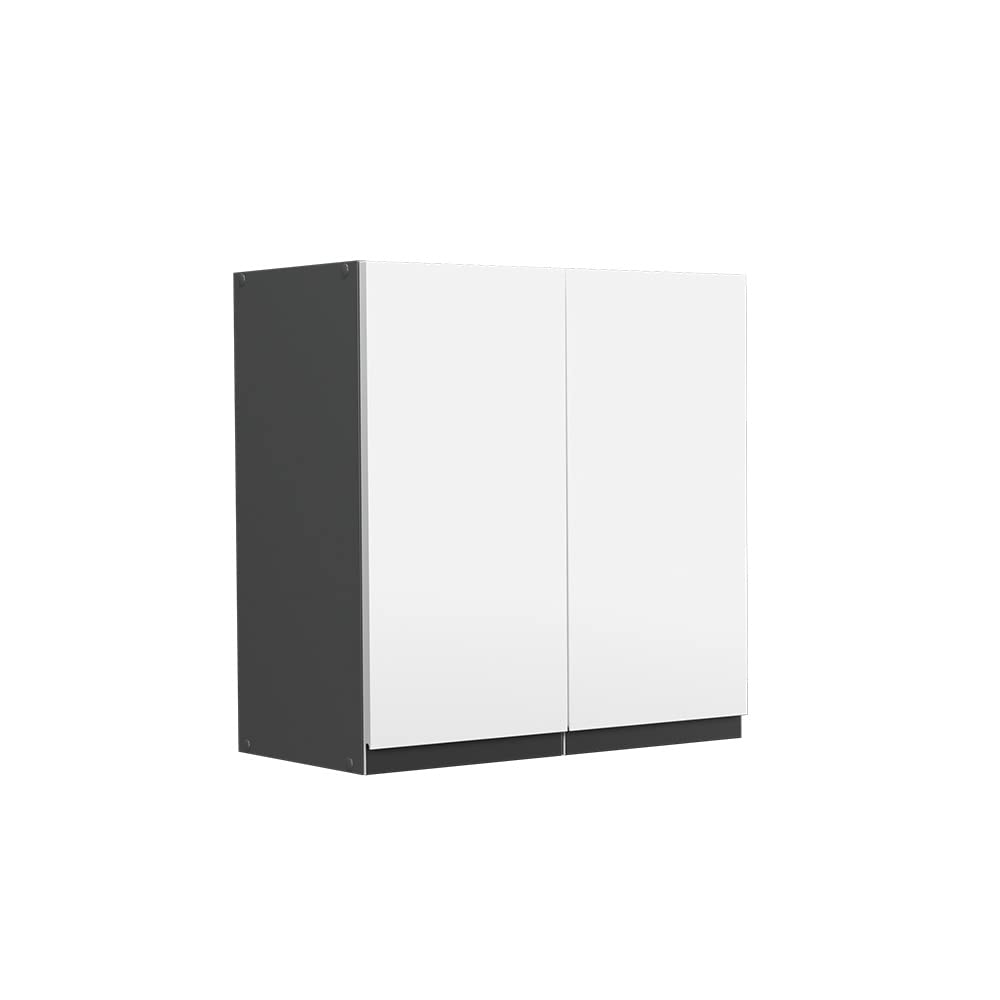 Vicco Hängeschrank R-Line, Weiß, 60 cm J-Shape, zur freien Kombination innerhalb modularer Küchensysteme