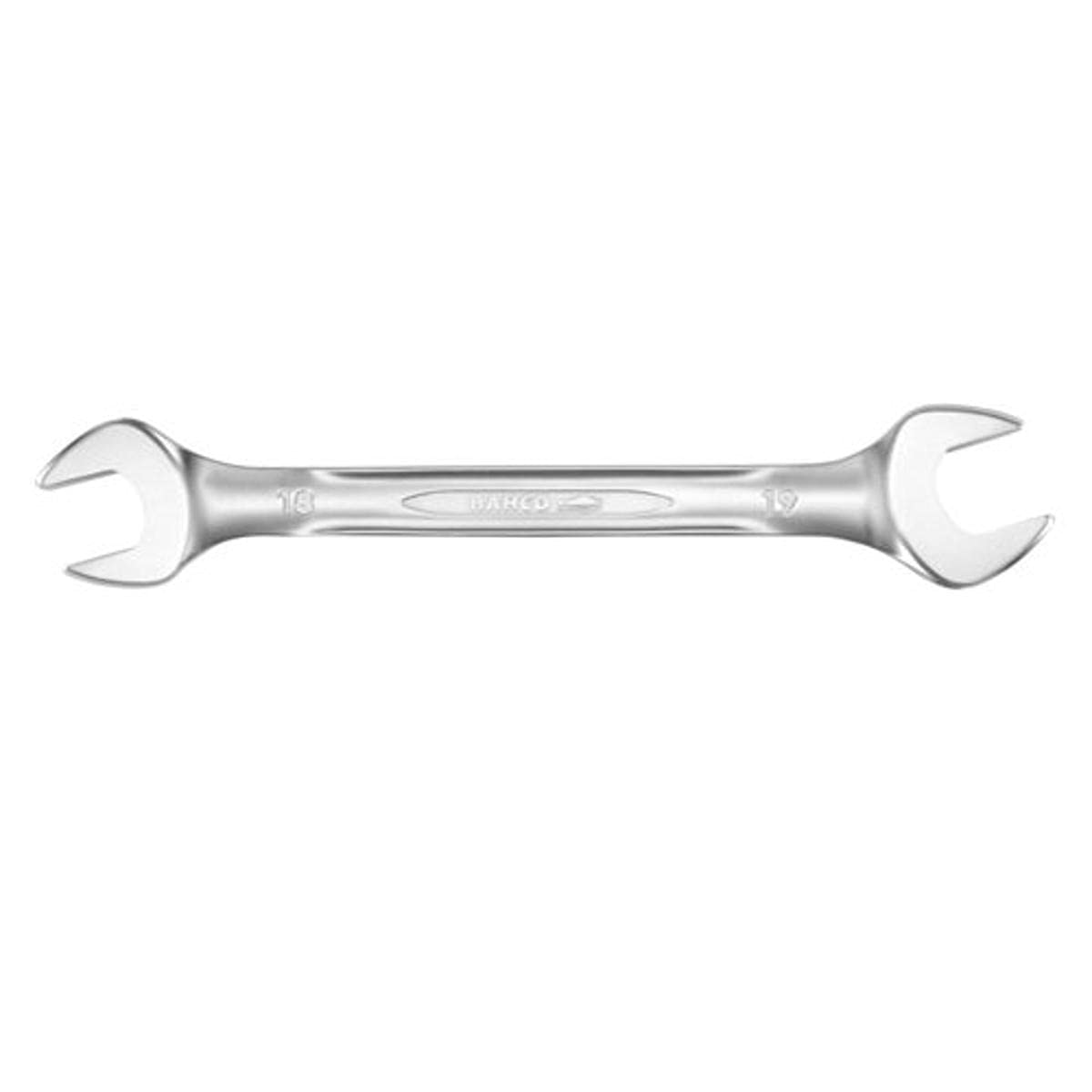 Bahco 6Z-25/32-13/16 15 Degree Angled SW Double Open End Wrench, Silver, 25/32 x 13/16-Inch