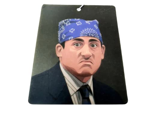 Image of Prison Mike Dwight Andy Pam Jim Kevin - The Office Inspired Pack Of 5 - Car Air Fresheners