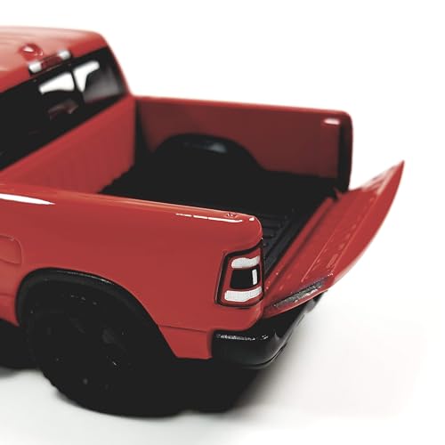 Kinsmart 2019 Red Dodge Ram 1500 Pickup Truck1/46 O Scale Diecast Truck