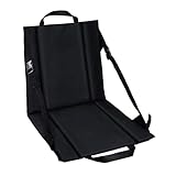 【Geeignete Größe】: Dieser leichte Stadionstuhl lässt sich auf 84 x 42 cm(33,07 x 16,54in) ausklappen; zusammengeklappt auf: 43 x 23 x 5 cm (16,93 x 9,06 x 1,97in) und wiegt 310 g. Mit Griff ist es auch beim Ausgehen sehr bequem zu tragen.