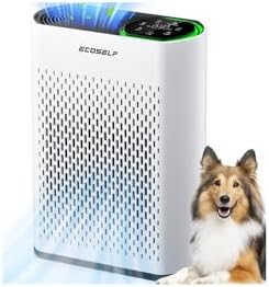 Air Purifier for Large Room, Cleans 2,400 ft² in 30 Mins, 3-Stage...