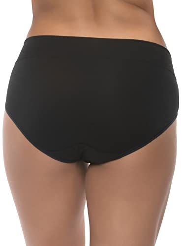 Image of Felina Pima Cotton Hipster - Seamless Cotton Underwear for Women - Soft and Breathable Womens Underwear