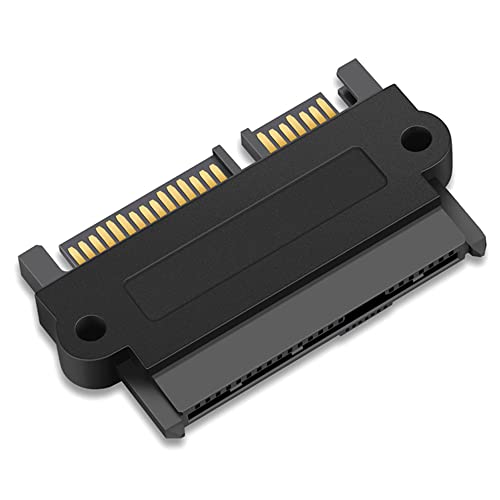 ezqnirk 1 UNIDS Cabeza recta duradera 6Gbps SFF 8482 SAS A SATA Ángulo Adaptador de computadora Convertidor