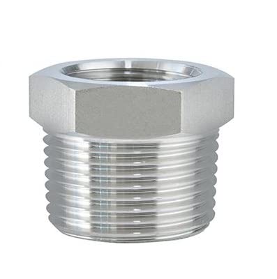 KINIK Brass Hex Pipe Bushing Reducer Adapter 3/8" Female and 1/2" Male Thread for pipes (Pack of 1). (B09SCJ4KT9) Amazon Price History, Amazon Price Tracker