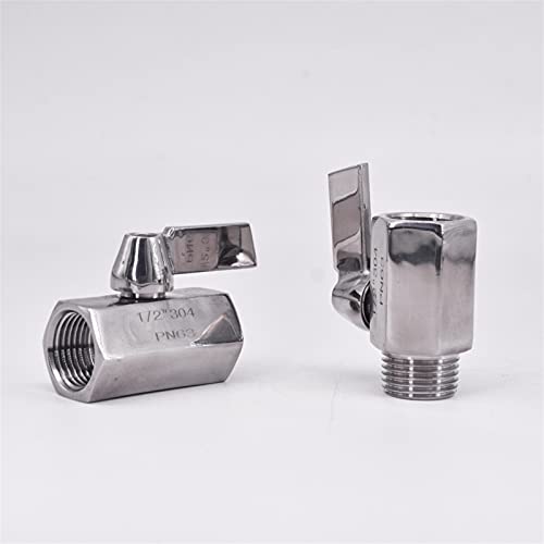 Válvula de bola anticorrosión de 1 pulgada SUS304 para solucionar fugas de agua 4