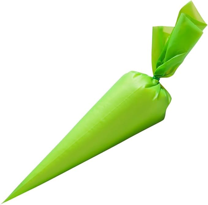 Venuscello® 500 x Green Icing Piping Savoy Bag 21" Plastic Reusable Sticky Cupcake Pastry Cookies Cake Dessert Decorative Easy Grip Comfortable Strong Perfect Baking Professional Kitchen